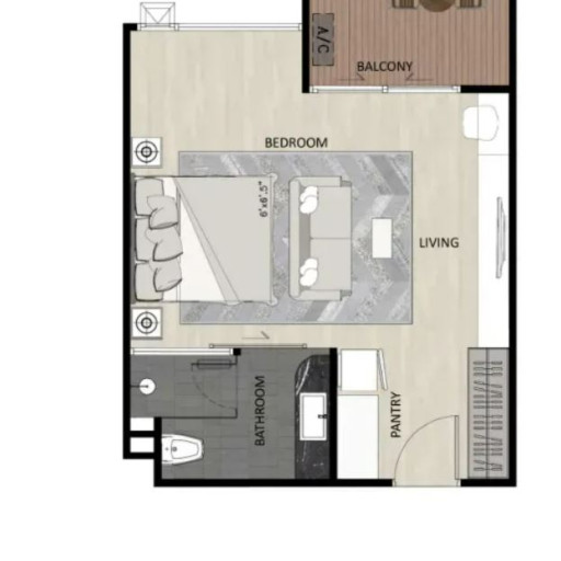 Sea Heaven, Studios - from 30 m² to 43 m²